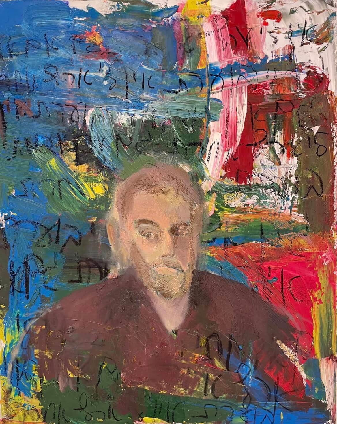untitled, oil on canvas, 100x80 cm, 2025