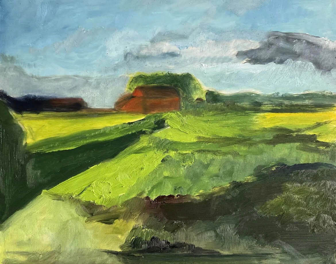 טבע אנושי, oil on wood, 50x35 cm, 2023
