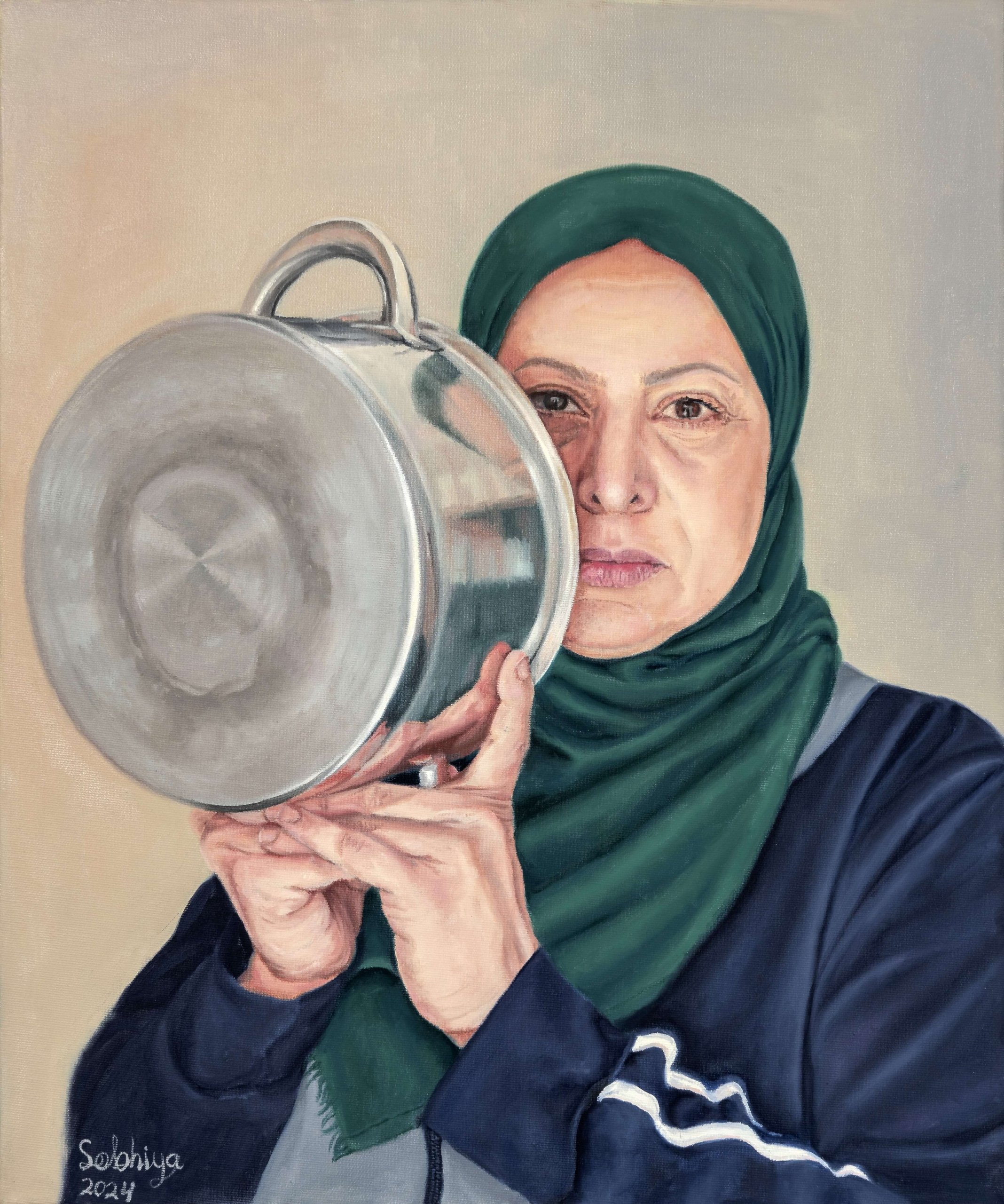 מתוך הסדרה: הסעודה האחרונה, שמן על בד, 6050 ס"מ מתוך הסדרה: הסעודה האחרונה, שמן על בד, 60\50 ס"מ