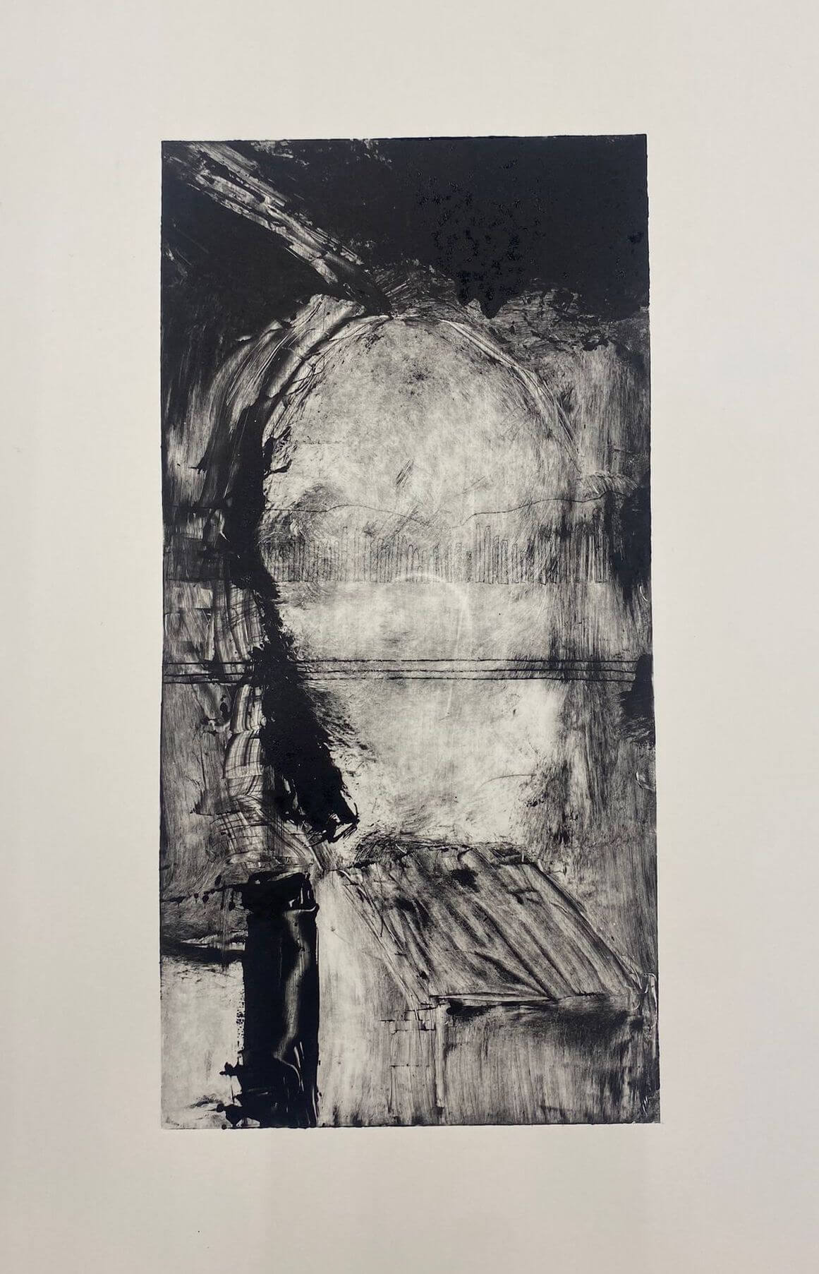 ללא כותרת, 2024, תחריט וטכניקות מעורבת, 230x150