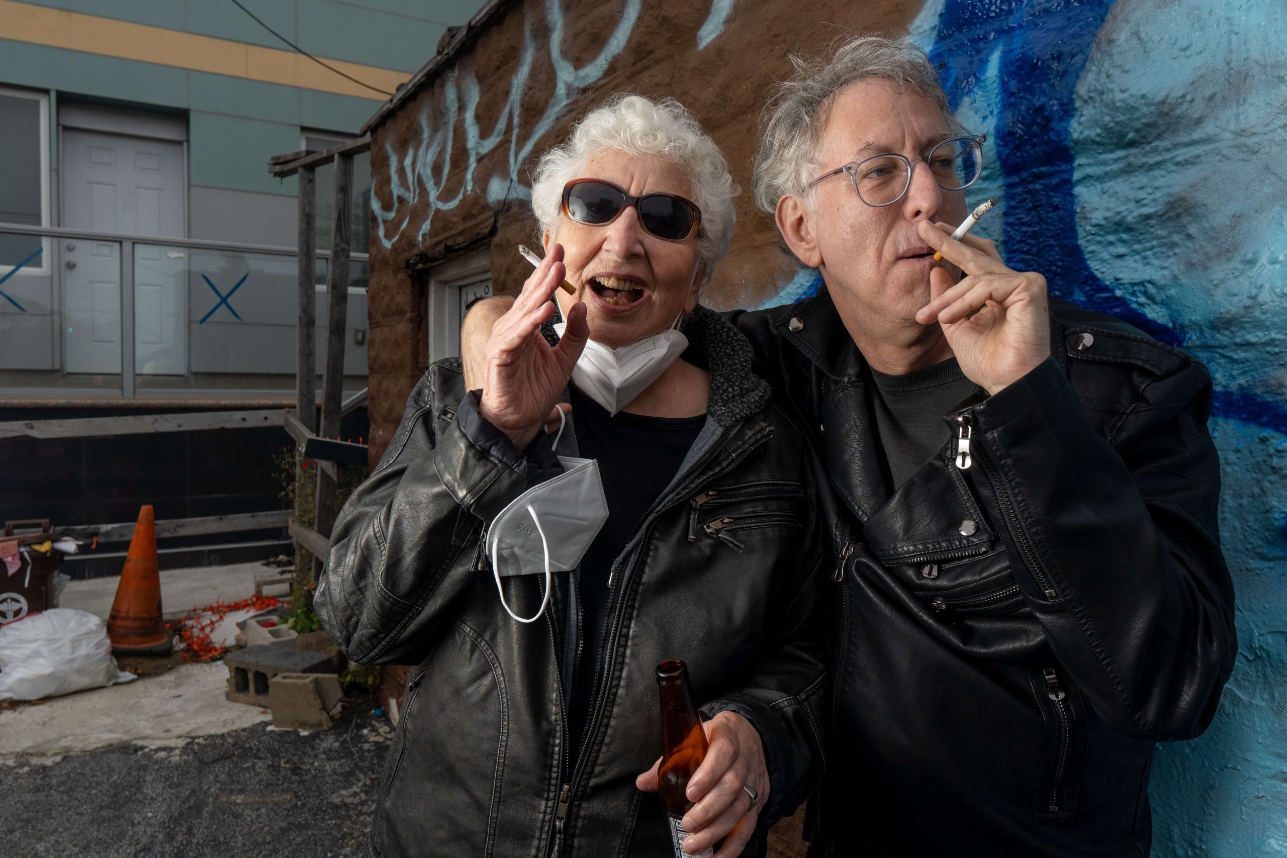 Leather Jackets, 2022. Archival pigment print, variable dimensions Leather Jackets, 2022. Archival pigment print, variable dimensions